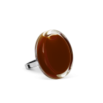 Inel de sticla - Cachou Mini Milk