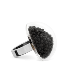 Inel de sticla - Dome Medium Billes