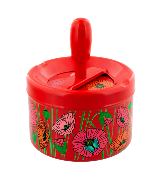 Scrumiera cu buton - Pousse Pousse - Coquelicots