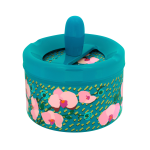 Scrumiera cu buton - Pousse Pousse - Orhidee Albastra