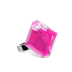 Inel de sticla - Gaia Medium Transparent
