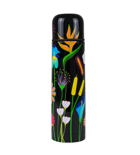 Balon termic 500 ml - Keep Cool - Jardin fleuri