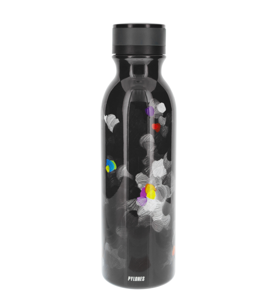 Sticla termica 600 ml - Sticla Mediu Keep Cool - Paleta Neagra