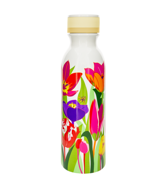 Sticla termica 600 ml - Sticla Mediu Keep Cool - Lalele